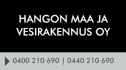 Hangon Maa ja Vesirakennus Oy logo